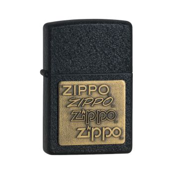 ZIPPO Black Crackle