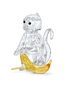 SWAROVSKI Figure Monkey with Banana